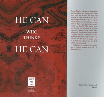 He Can who thinks he can